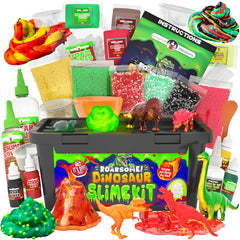 Original Stationery Dinosaur Slime Kit glow-in-the-dark slime for immersive nighttime play