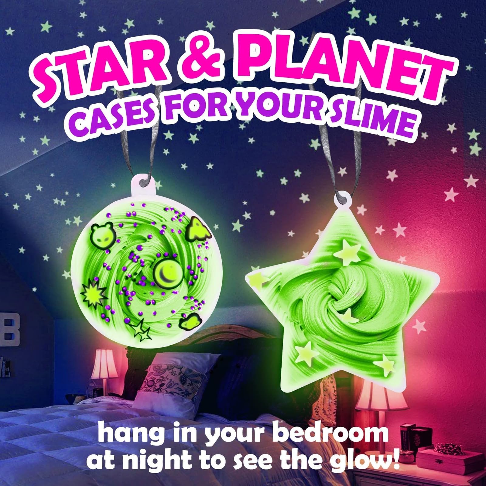 Original Stationery Galaxy Slime Kit purple slime inviting imaginative sessions.