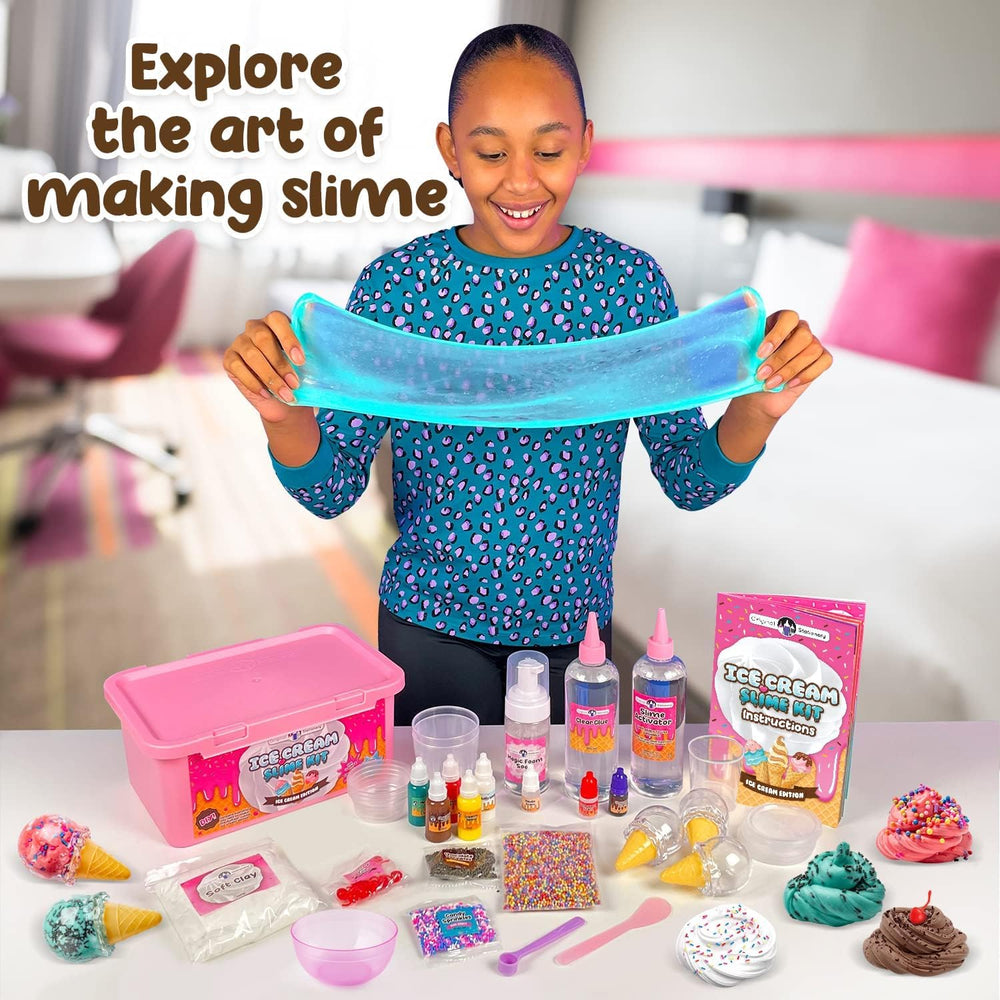 Original Stationery cherry-scented slime provides a fruity aroma during playtime.