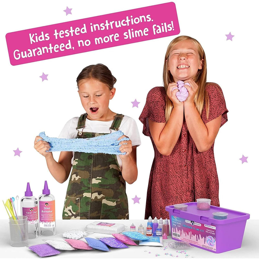 Original Stationery multicolor slime kit offers vibrant hues for creative fun and experiments