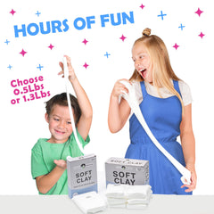 Original Stationery soft clay ready for butter slime ideas and creative exploring.