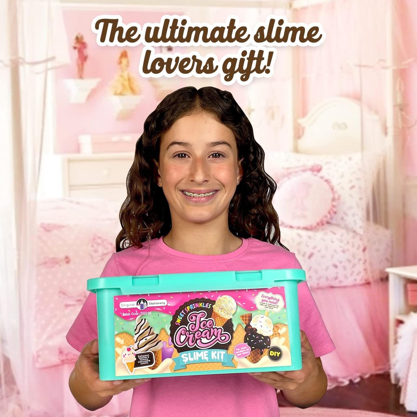 Original Stationery Sweet Sprinkles Slime Kit donuts add whimsy to playtime sessions