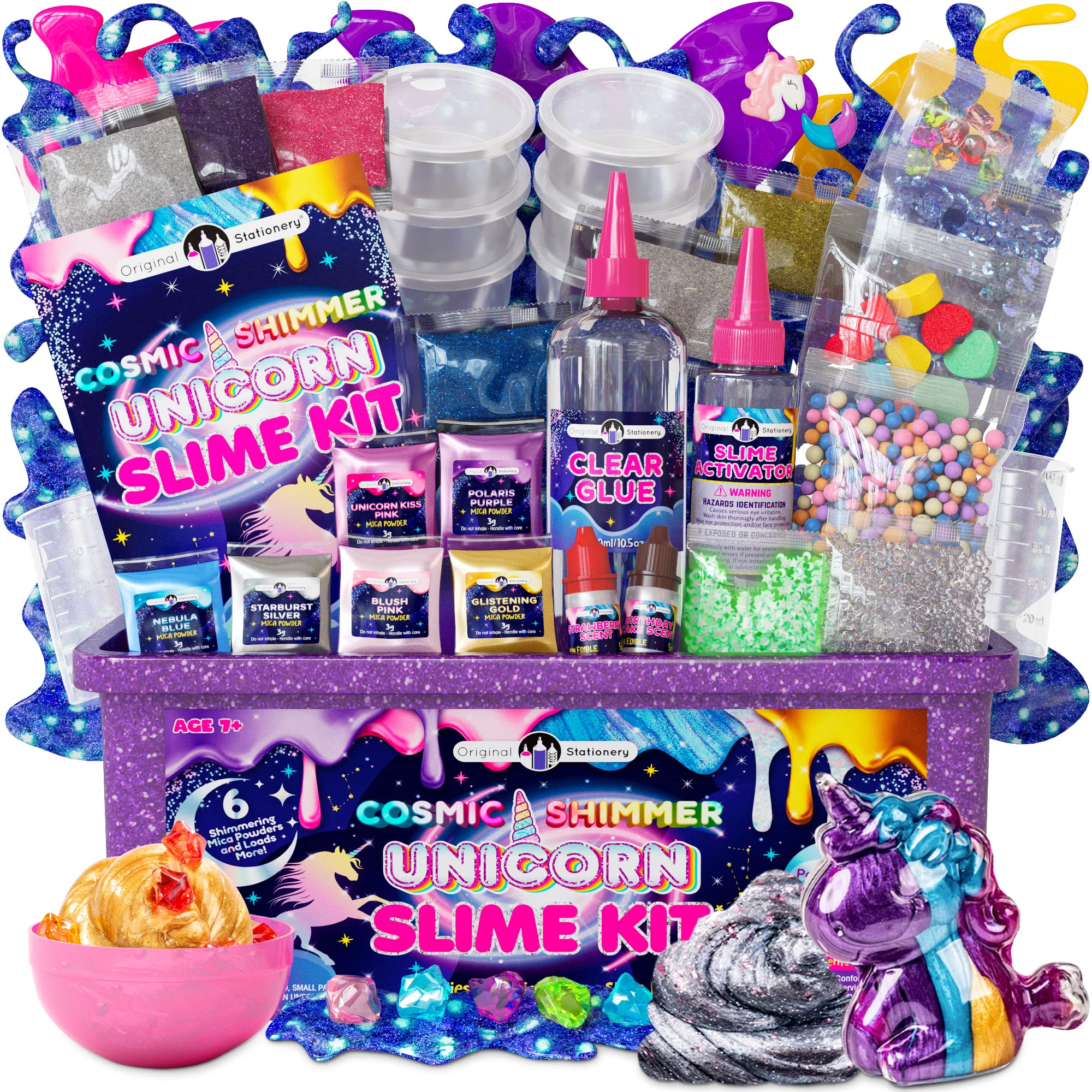 Original Stationery Unicorn Slime Kit packaging shown, inviting creative play and gifting.