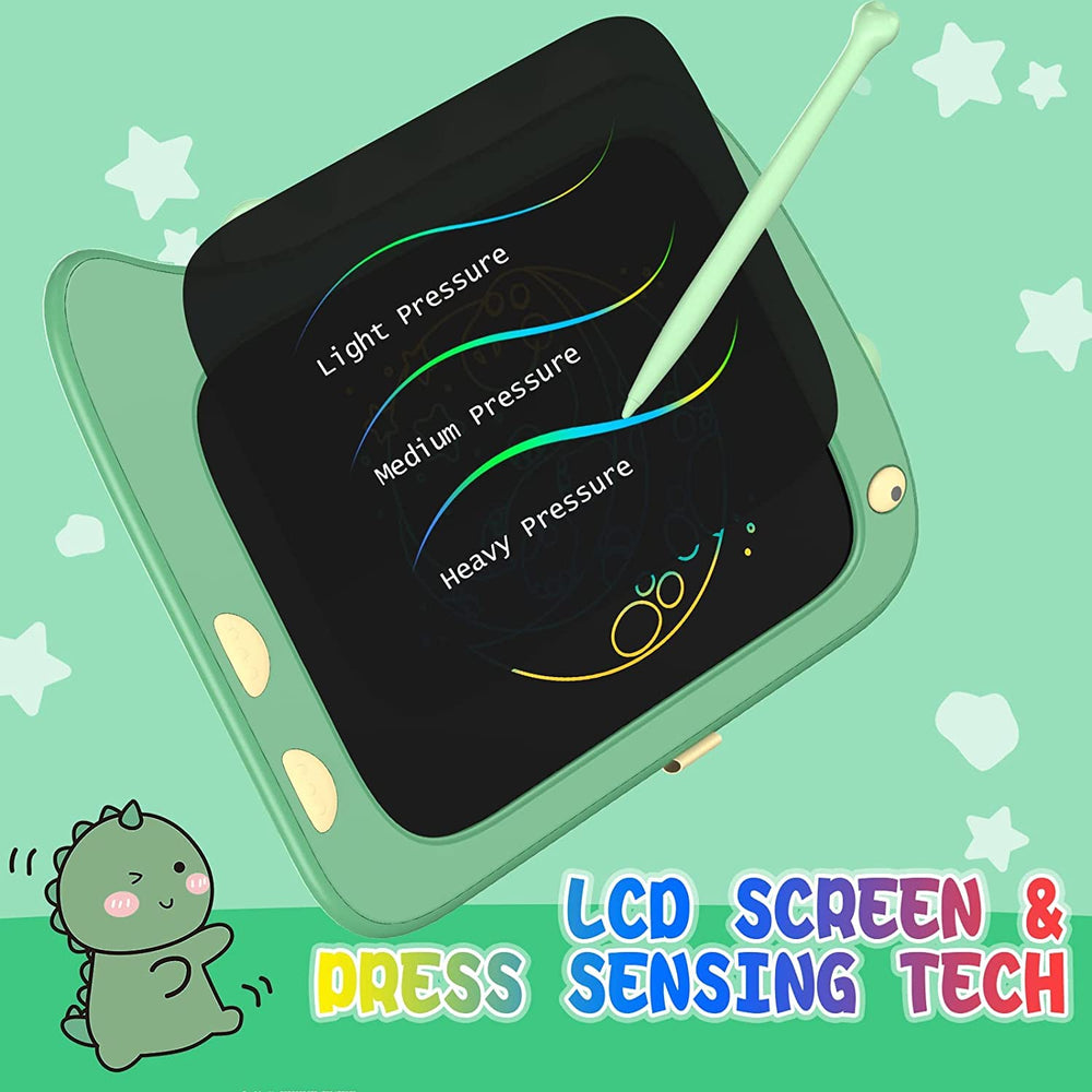 ORSEN dinosaur-eye erase button close-up for quick screen clearing