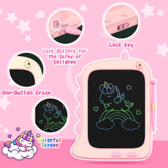 ORSEN doodle board stylus in use for colorful doodling
