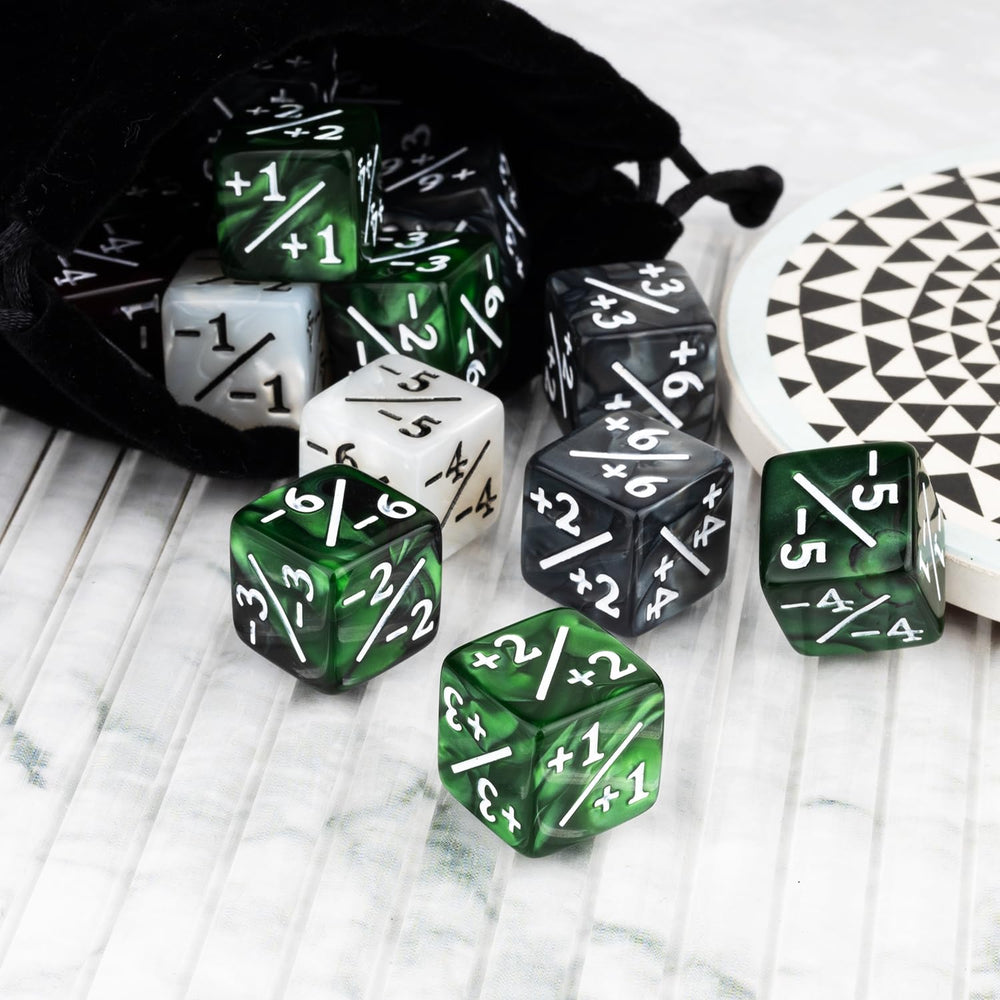 ORUNI 16 mm counters improve readability during fast-paced matches.