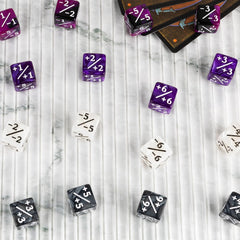 ORUNI MTG-compatible counter set ready for card game sessions.
