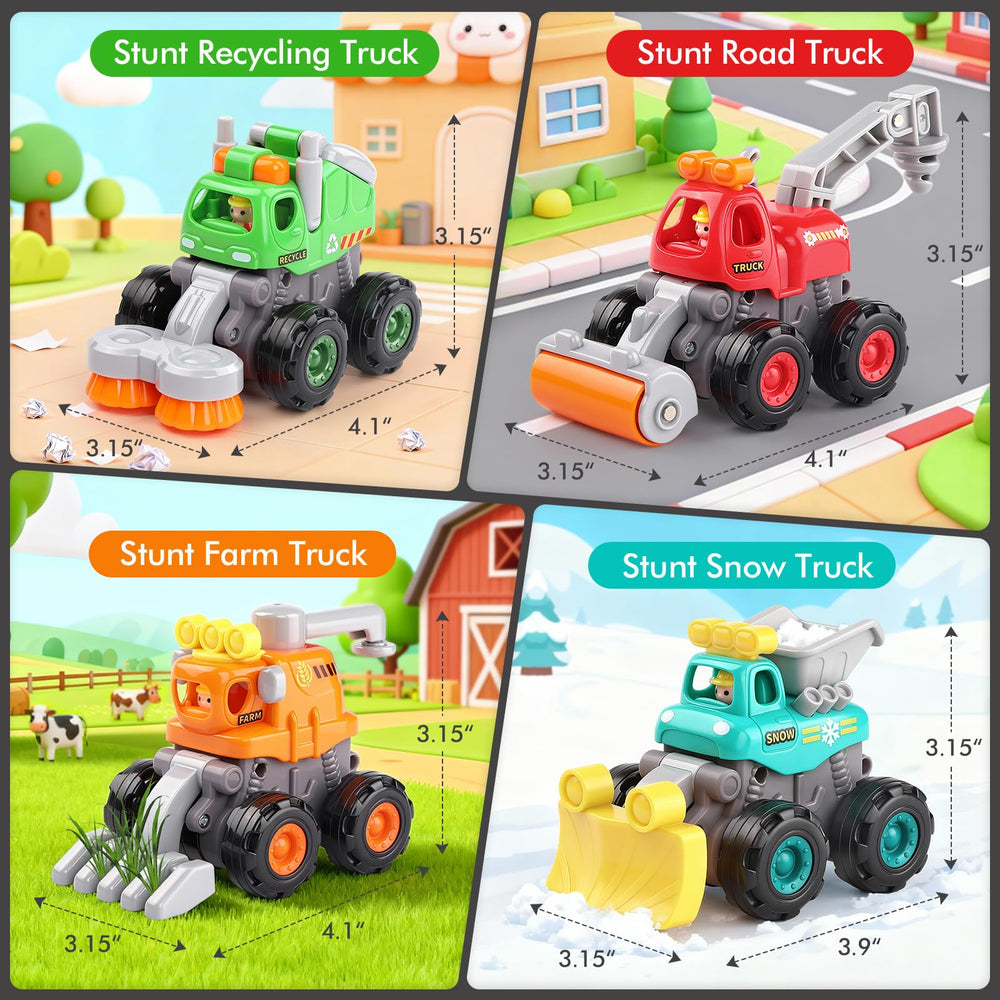 ORWINE 4WD design trucks deliver smooth motion across floors and sand.