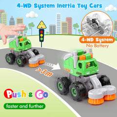 ORWINE road truck toy supports dynamic role-play on any surface.