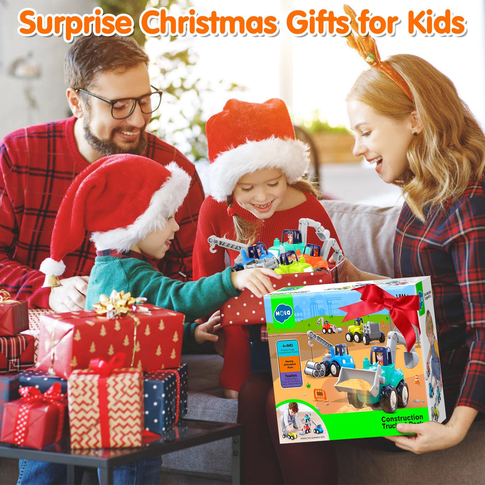 ORWINE Inertia Trucks safe construction with rounded edges for curious toddlers