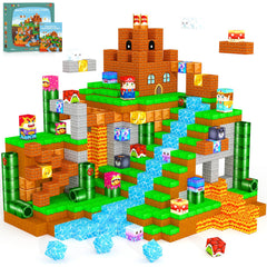ORZbb magnetic blocks forest castle set for imaginative play and spatial skills.