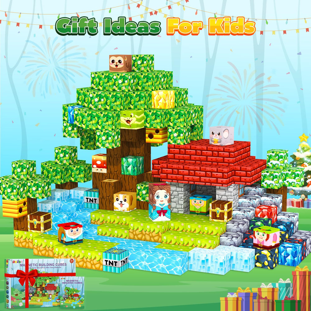 ORZbb Magnetic Blocks travel toy, supports on-the-go creativity during trips.