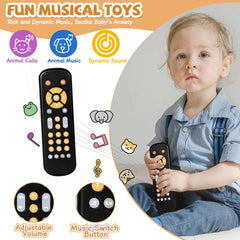 Orzbow remote supports bilingual play with English, French, and Spanish phrases for early learning.