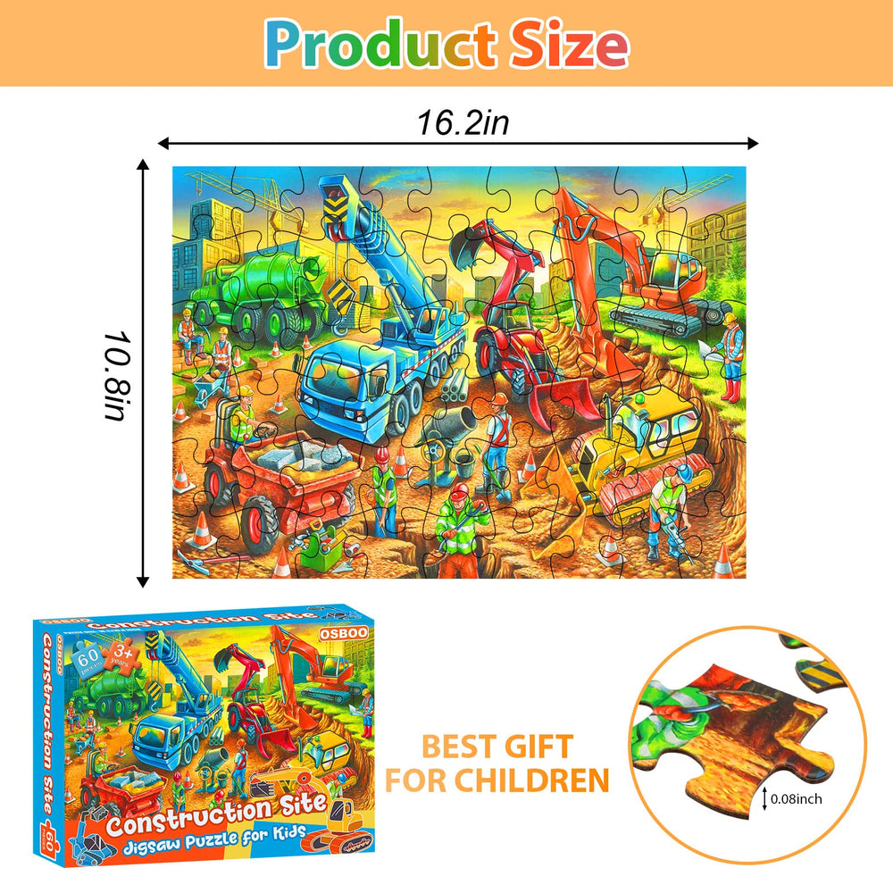 OSBOO puzzle poster included helps kids finish the scene