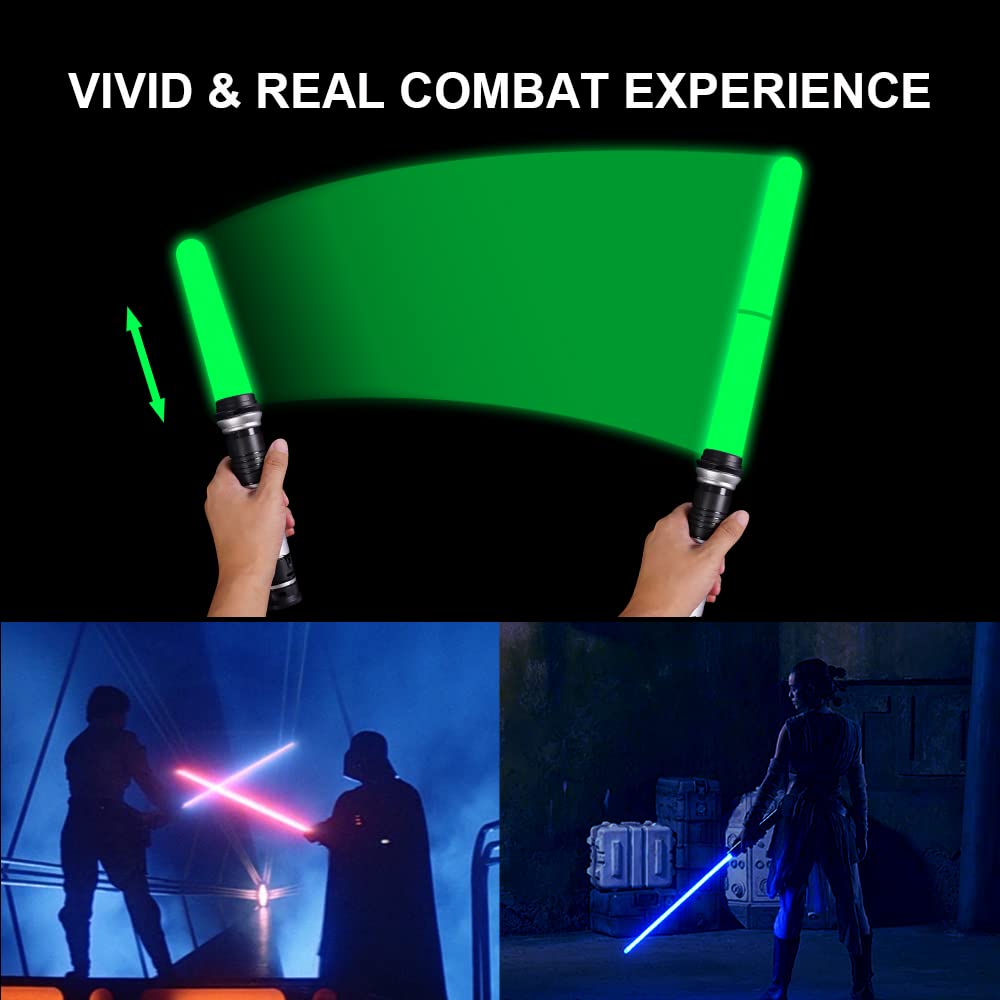 OSDUE metal grip handle provides secure hold during battle role-play.
