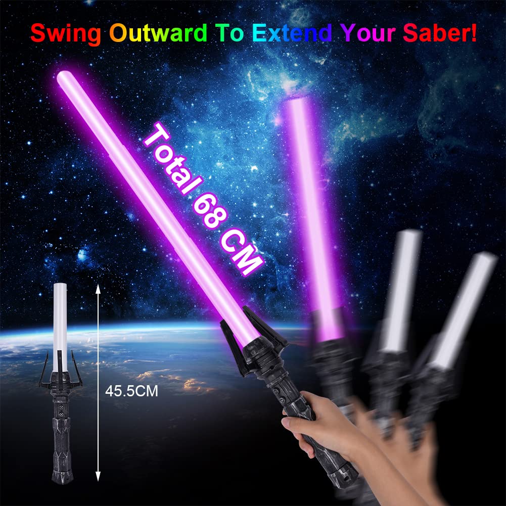 OSDUE Lightsaber built-in sound enhances battle simulations and cosplay.