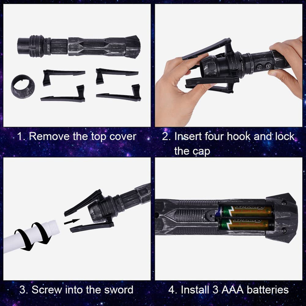 OSDUE Lightsaber features BPA-free materials and durable construction.