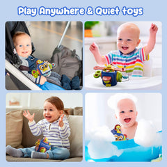 OSIMILY Busy Cube durable ABS construction supports safe, long-lasting play sessions.