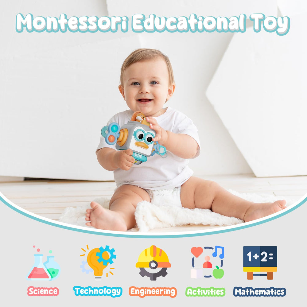 OSIMILY busy cube buckle panel develops grasping precision and hand-eye coordination