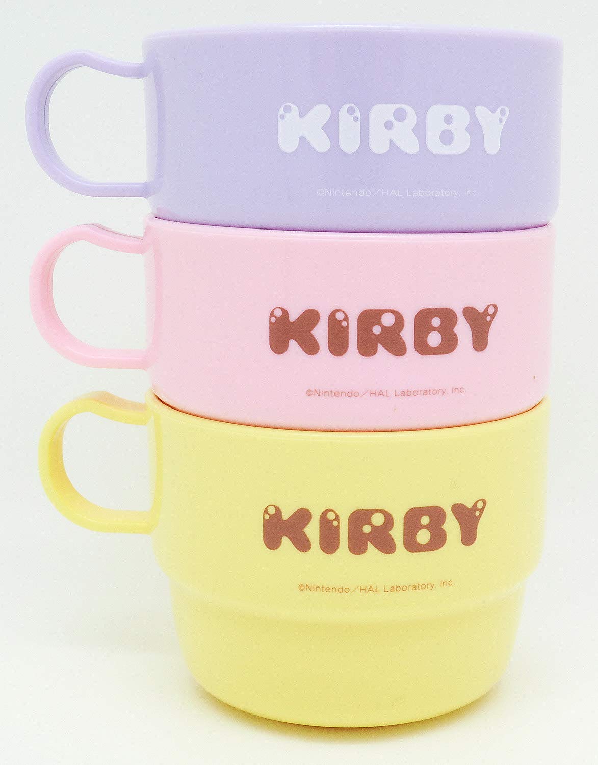 OSK Kirby's Dream Land 3 microwave-safe cups ready for quick reheats