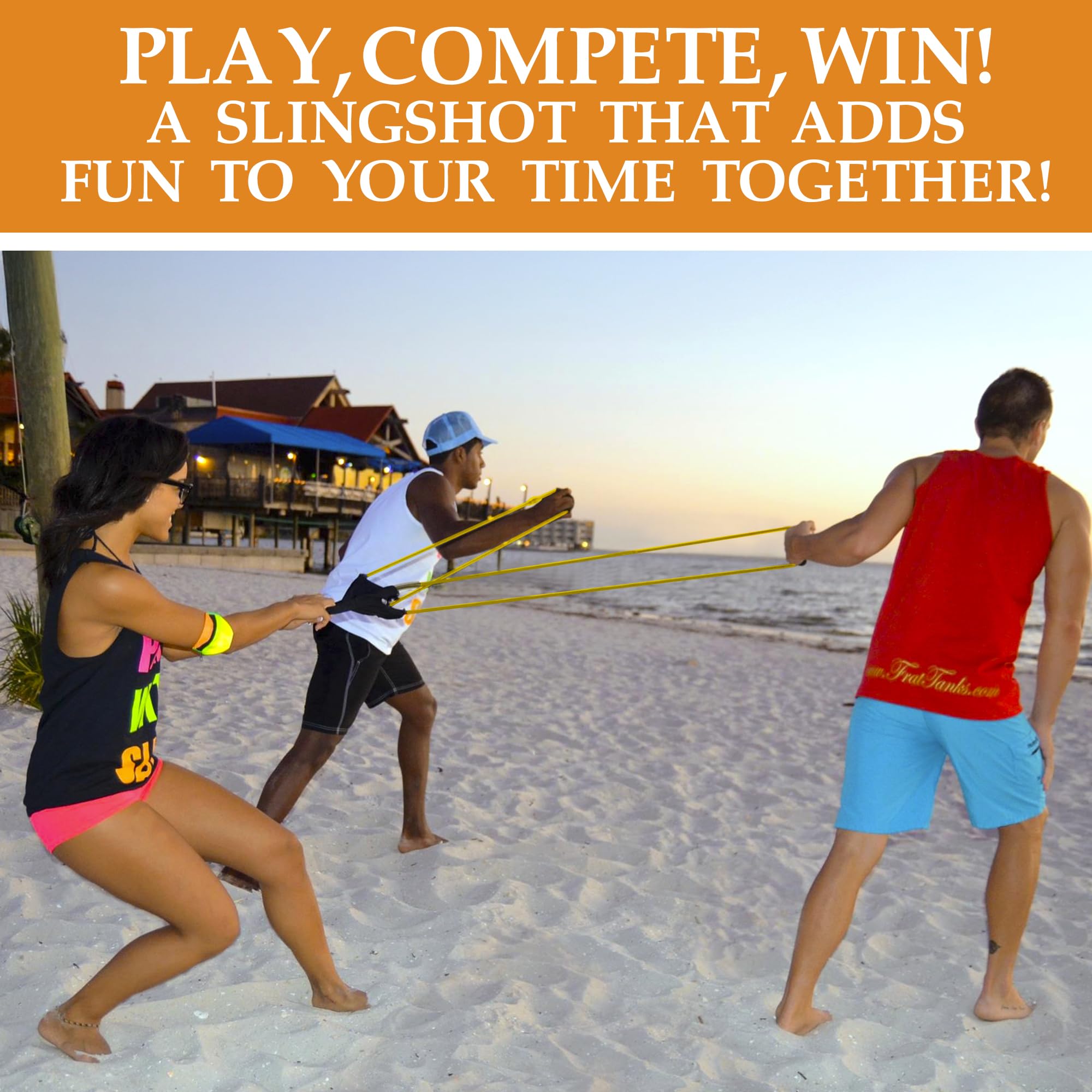 Bright, colorful action ideal for summer outdoor fun
