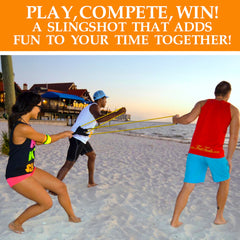 Bright, colorful action ideal for summer outdoor fun