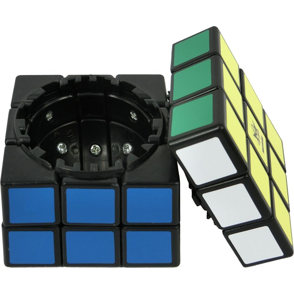 Oskar's Treasure Chest front view—6-color rotating puzzle by Oskar Van Deventer.