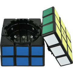 Oskar's Treasure Chest front view—6-color rotating puzzle by Oskar Van Deventer.