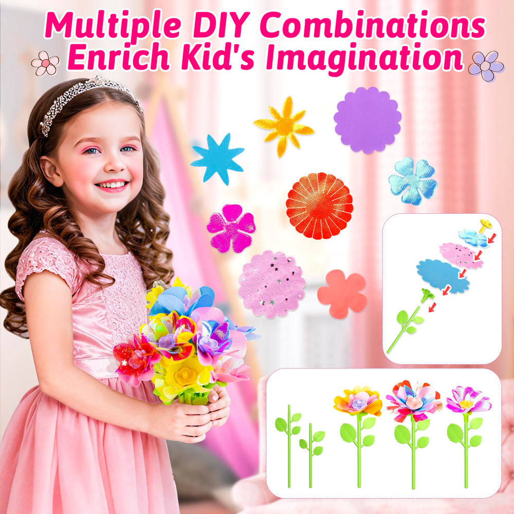 Osllate receptacles provide sturdy bases for long-lasting bouquets.