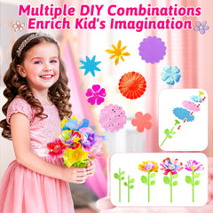 Osllate receptacles provide sturdy bases for long-lasting bouquets.