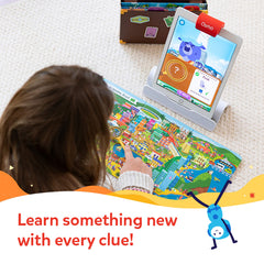 Osmo Detective Agency on iPad showing interactive learning through play