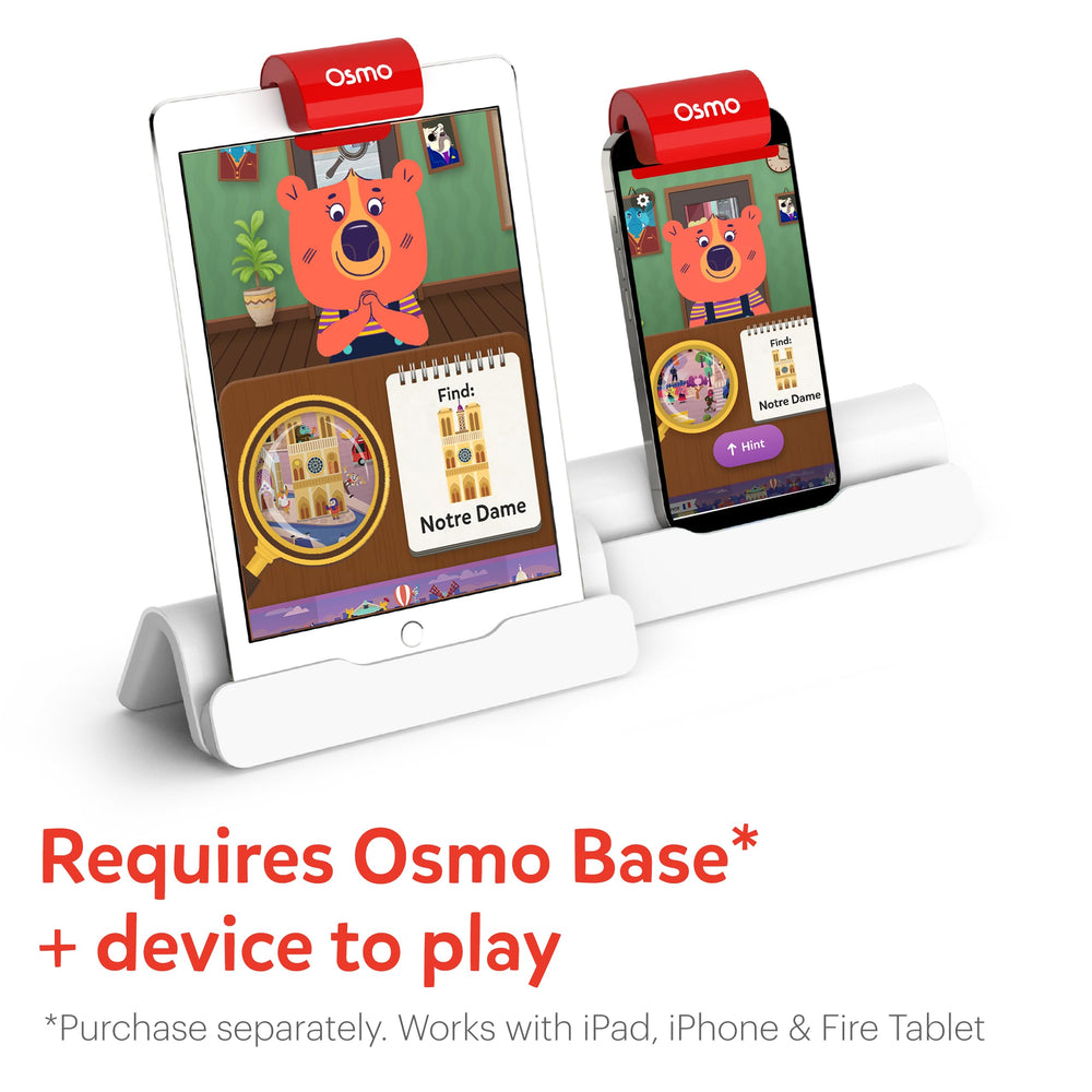 Osmo Detective Agency magnifying glass for hands-on clue spotting