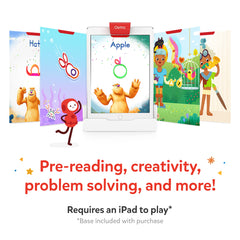 Osmo Little Genius ABCs game visuals boost early reading skills.
