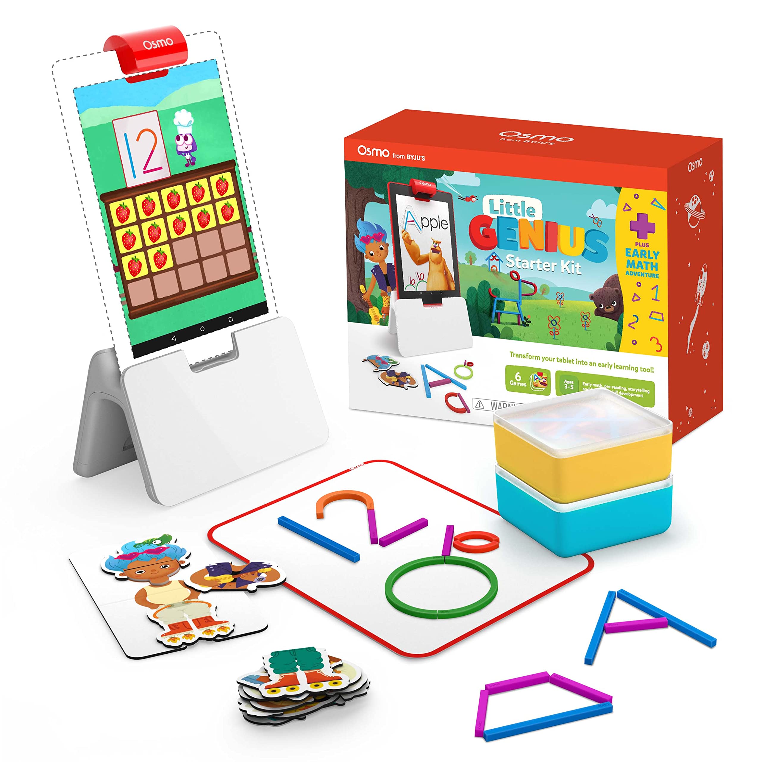 Osmo Little Genius Base with Fire Tablet setup for hands-on learning