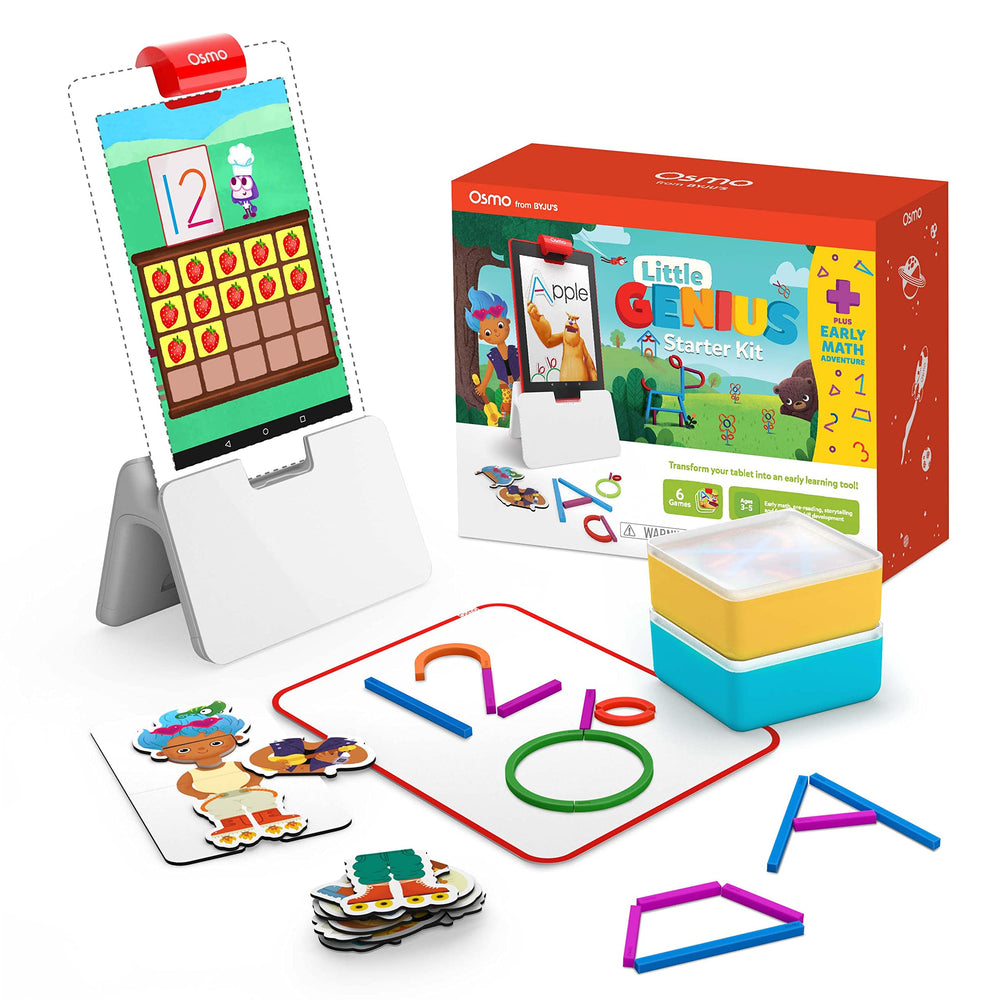 Osmo Little Genius Base with Fire Tablet setup for hands-on learning