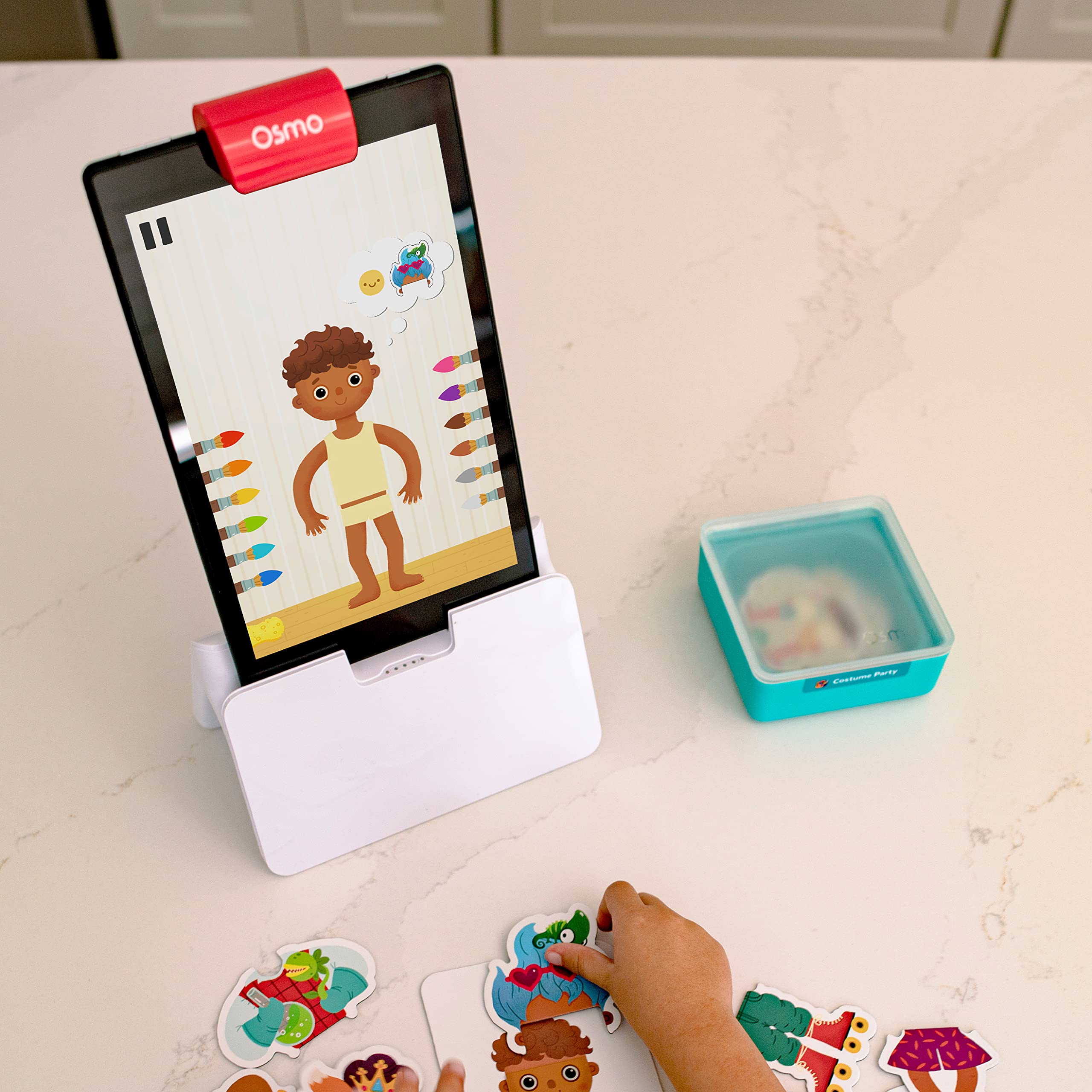 Osmo cardboard costume pieces for imaginative dress-up play