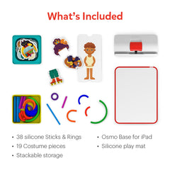 Osmo Little Genius Stories game encourages problem solving and storytelling.