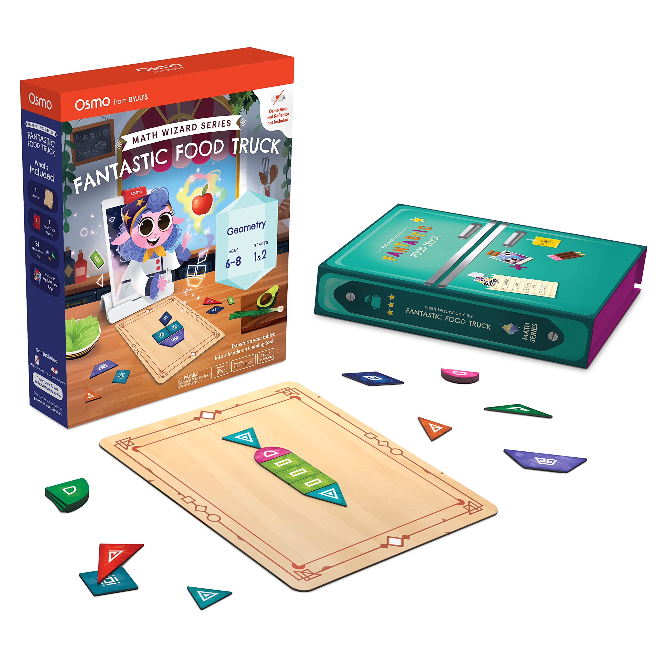 Osmo Math Wizard geometry tiles boost hands-on spatial learning