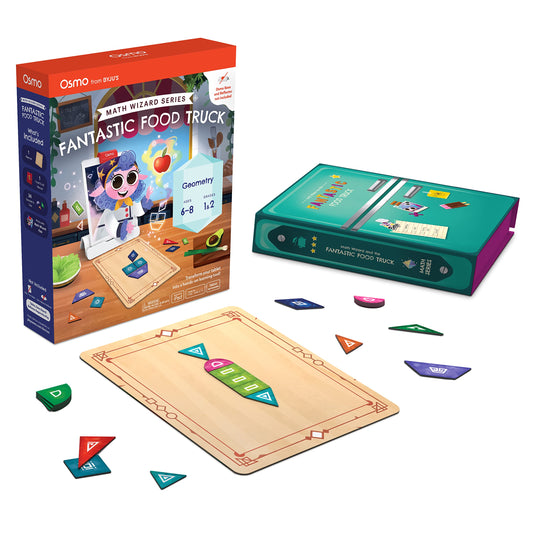 Osmo Math Wizard geometry tiles boost hands-on spatial learning