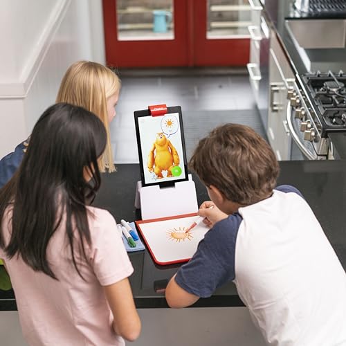 Osmo Newton physics challenges show ideas becoming visible on screen