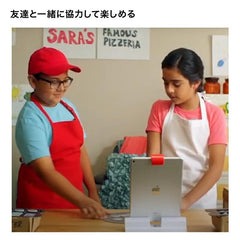 Osmo Pizza Co. money tiles illustrating currency handling and change