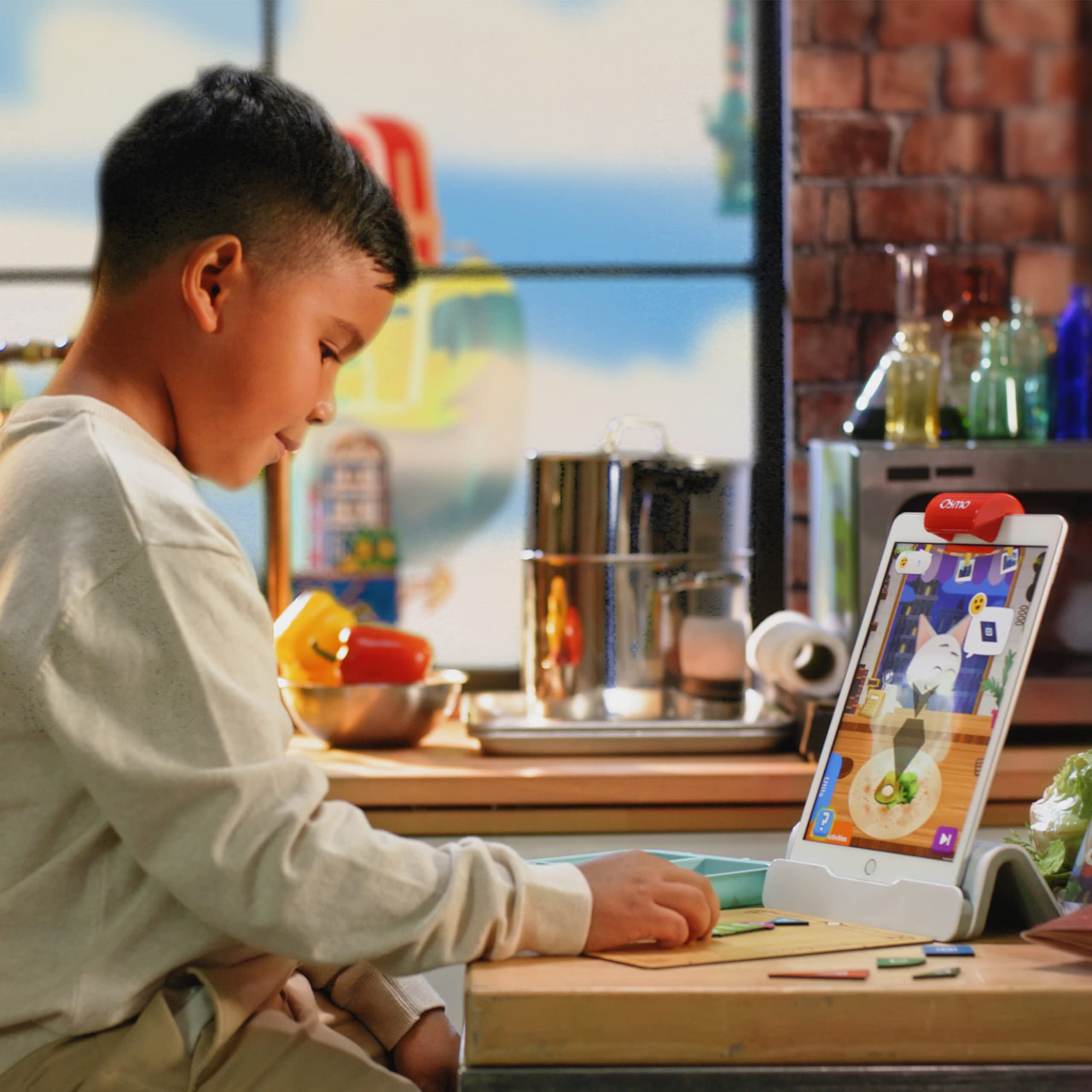 Osmo Math Wizard session encourages self-paced geometry practice
