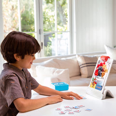 Osmo storage box keeps components organized for quick setup.