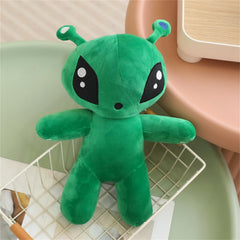 OSOCU 13.5-inch alien plush, perfect for sci-fi fans and room decor.