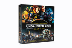 Undaunted 2200 Callisto map board shows lunar terrain for tactical choices.