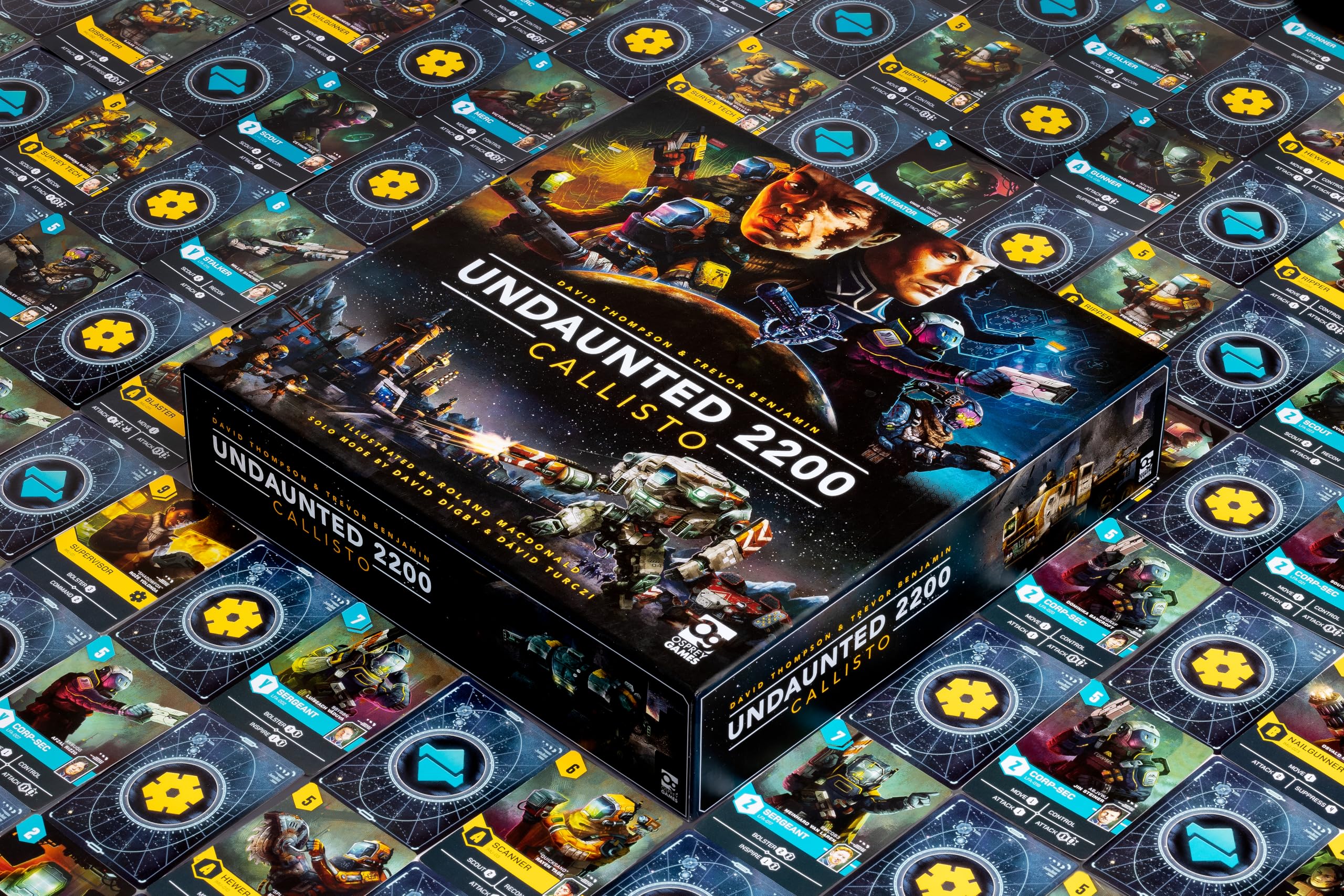 Solo rulebook enables engaging one-player campaigns on Callisto.