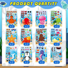 OTAITY jellyfish sticker with vivid colors inspires decoration and storytelling activities