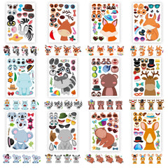 OTAITY accessories hats glasses bows inspire imaginative dress-up sticker activities.