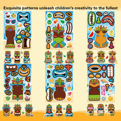 OTAITY animal face design giraffes for bright colors and imaginative sticker projects.