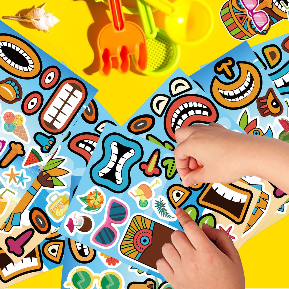 OTAITY animal face design hippos for joyful, interactive crafts.